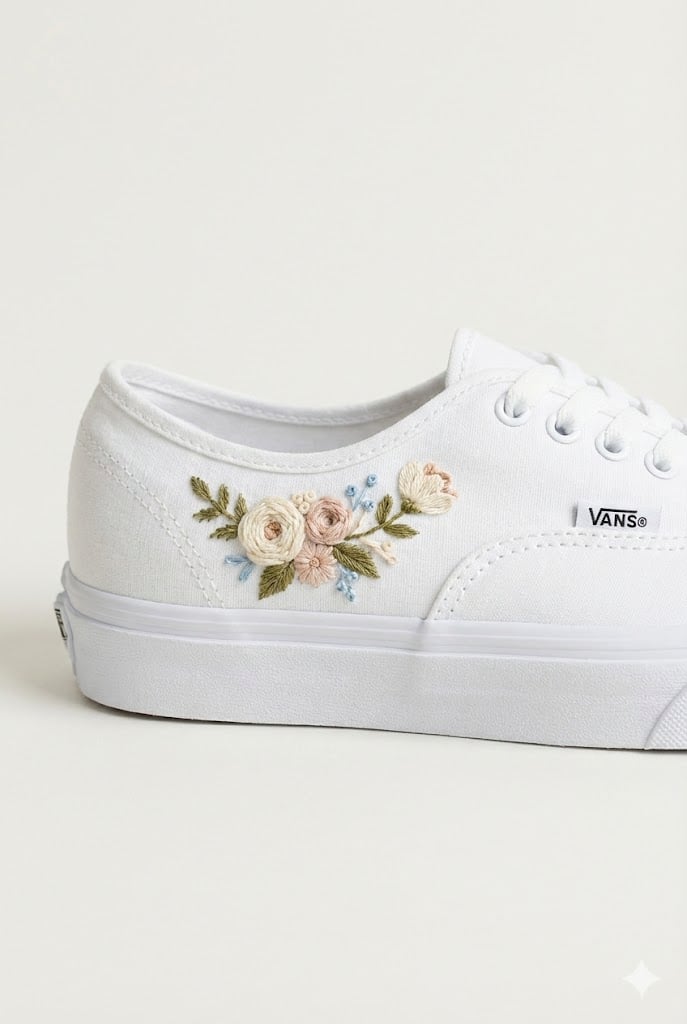 Minimalista, Moderno, Elegante - All Star Chuck Taylor com bordado artesanal personalizado
